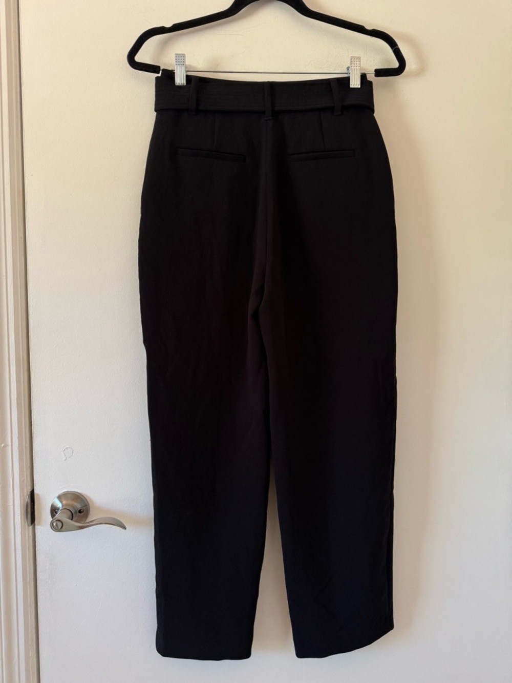 ARITZIA WILFRED Tie Waist Pants Womens Size 4 Black High Waist
Belted Crepe - Picture 5 of 16
